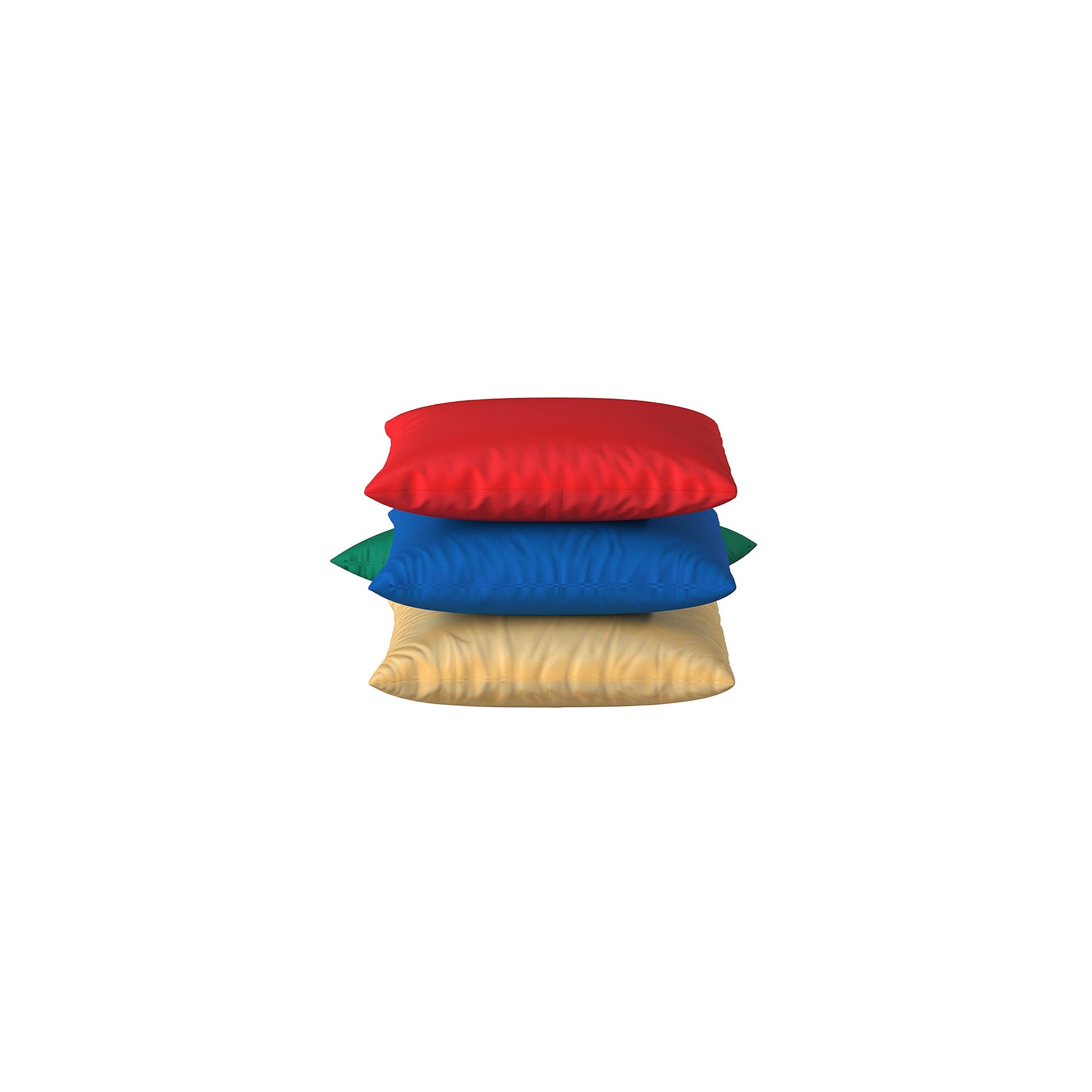 Children's Factory 27" Cozy Floor Pillows - Set of 4 - Rainbow - SchoolOutlet