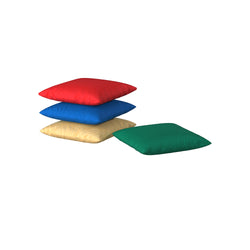 Children's Factory 27" Cozy Floor Pillows - Set of 4 - Rainbow