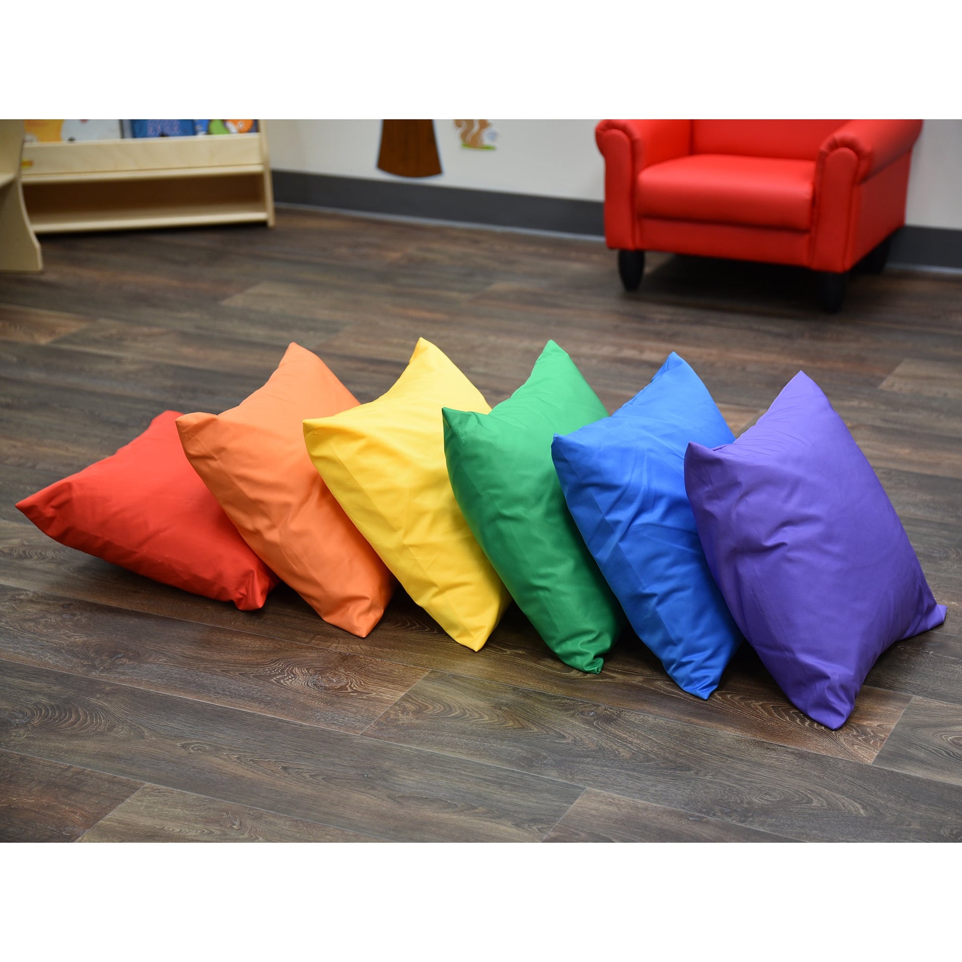 Children's Factory 12" Cozy Throw Pillows - Set of 6 - SchoolOutlet