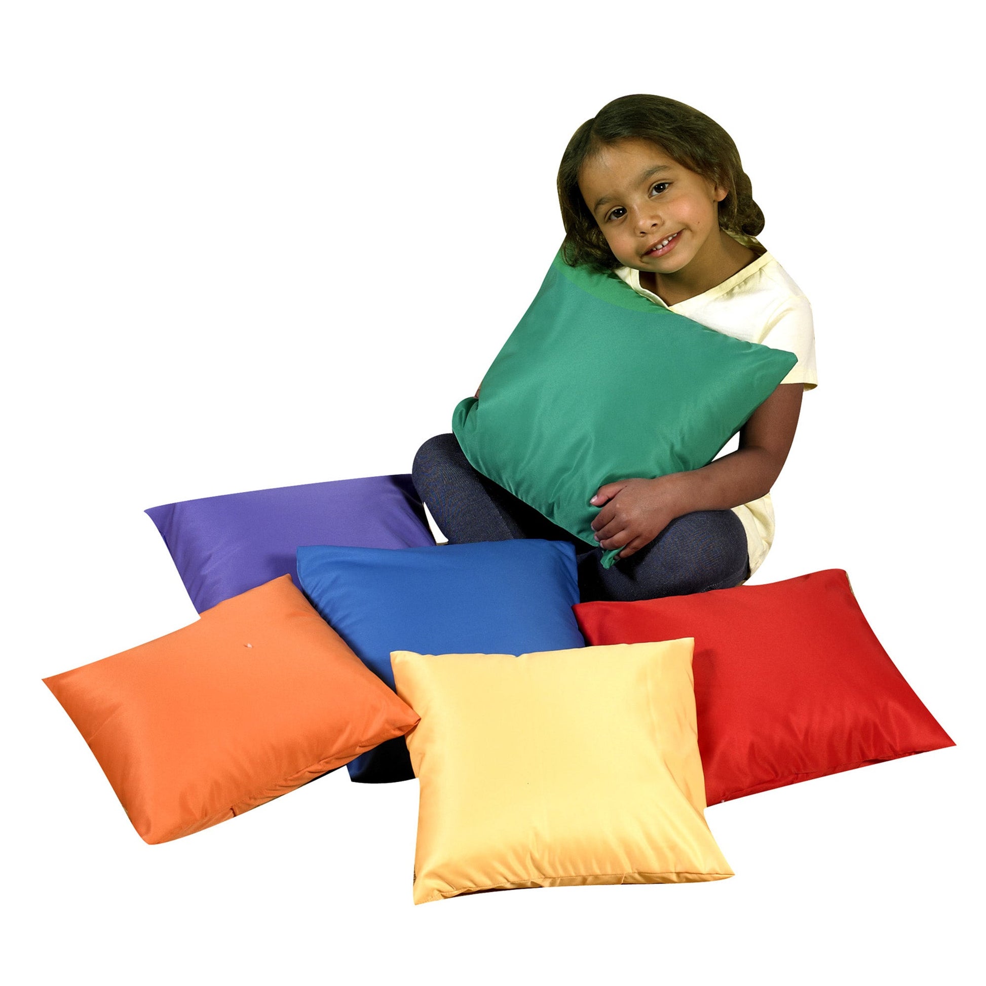 Children's Factory 12" Cozy Throw Pillows - Set of 6 - SchoolOutlet