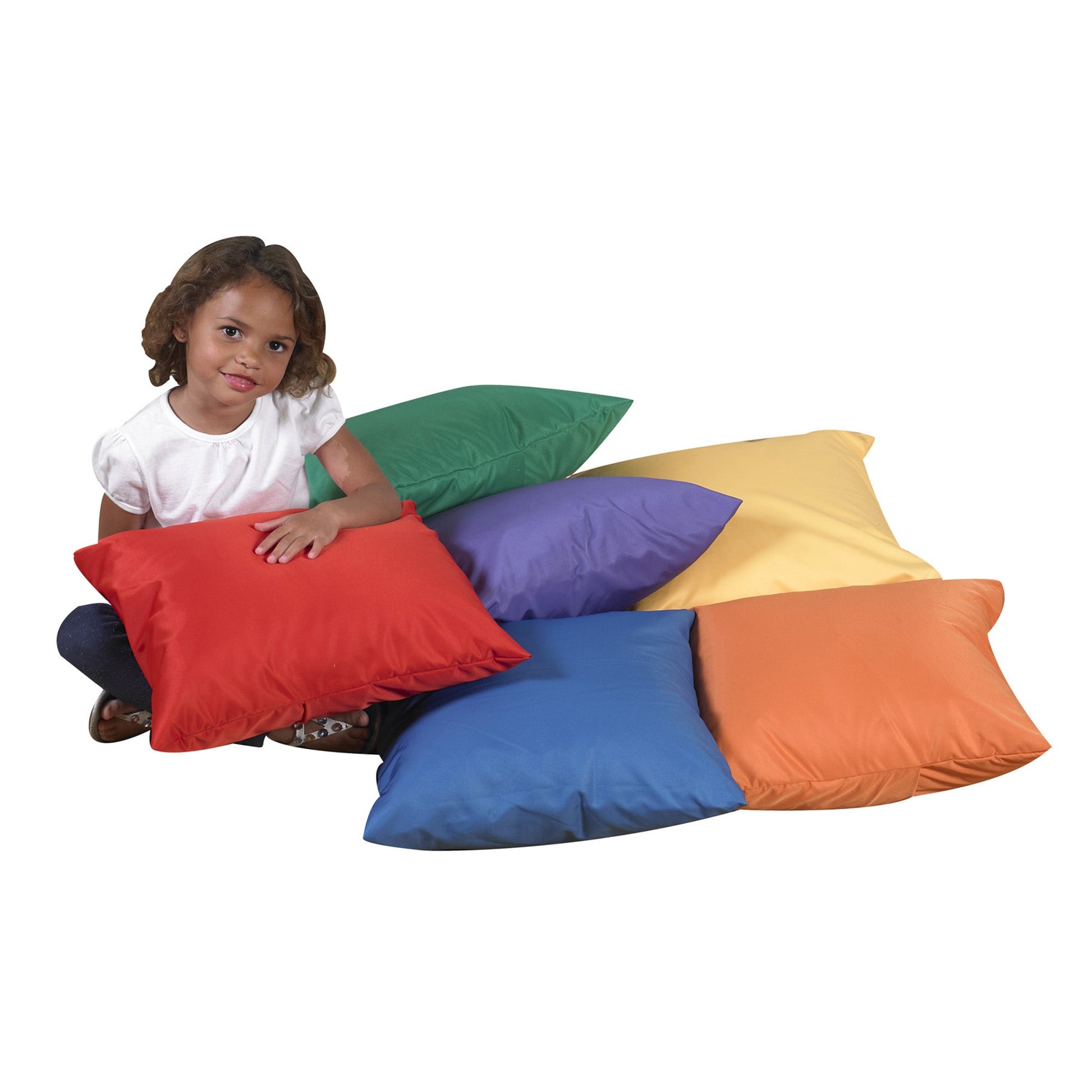 Children's Factory 17" Cozy Pillows - Set of 6 - SchoolOutlet