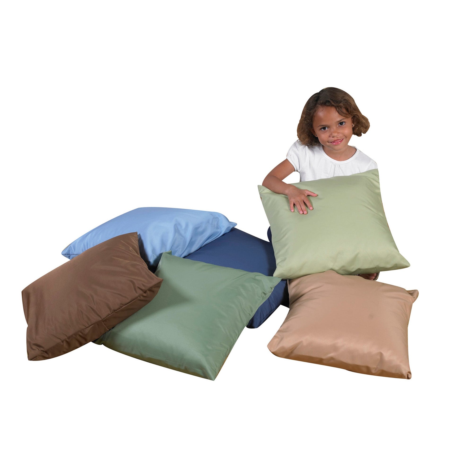 Children's Factory 17" Cozy Pillows - Set of 6 - SchoolOutlet