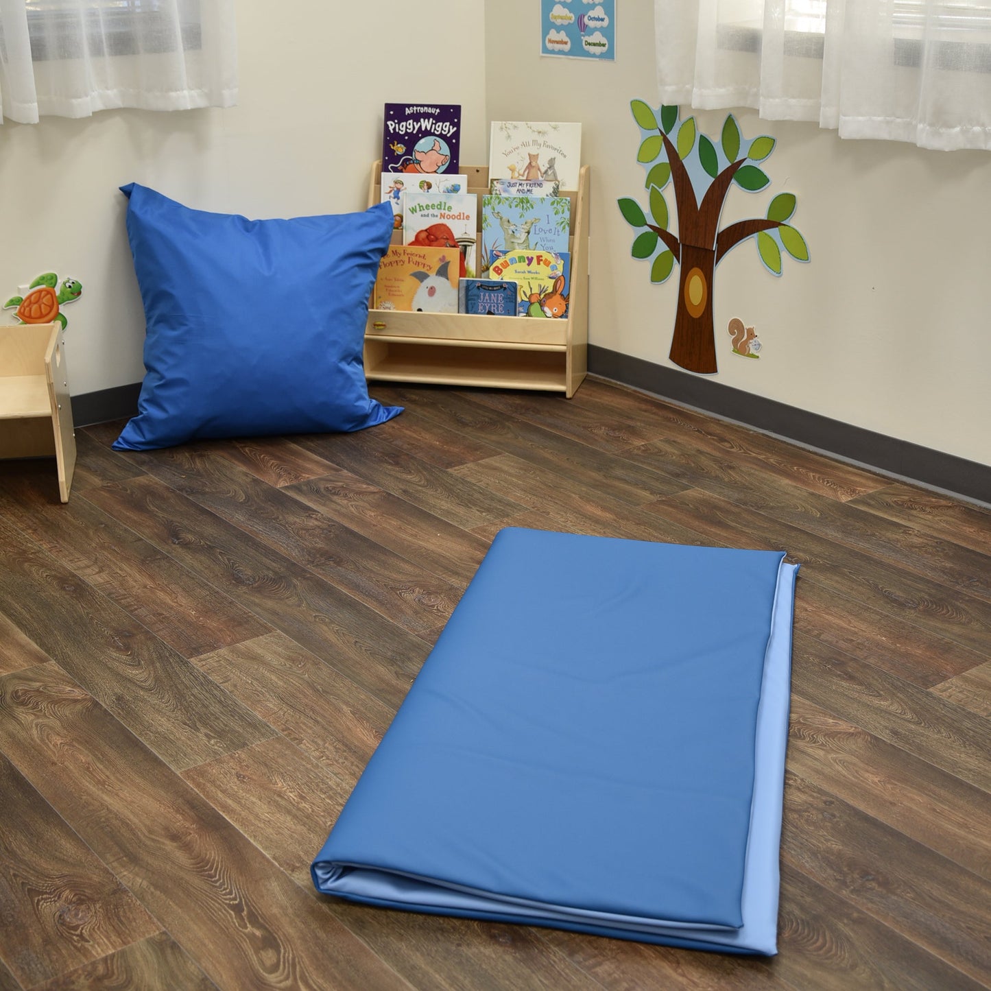 Children's Factory Two Tone Activity Mat - Deep Water/Sky Blue (CF705-368) - SchoolOutlet