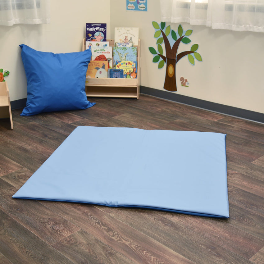 Children's Factory Two Tone Activity Mat - Deep Water/Sky Blue (CF705-368) - SchoolOutlet