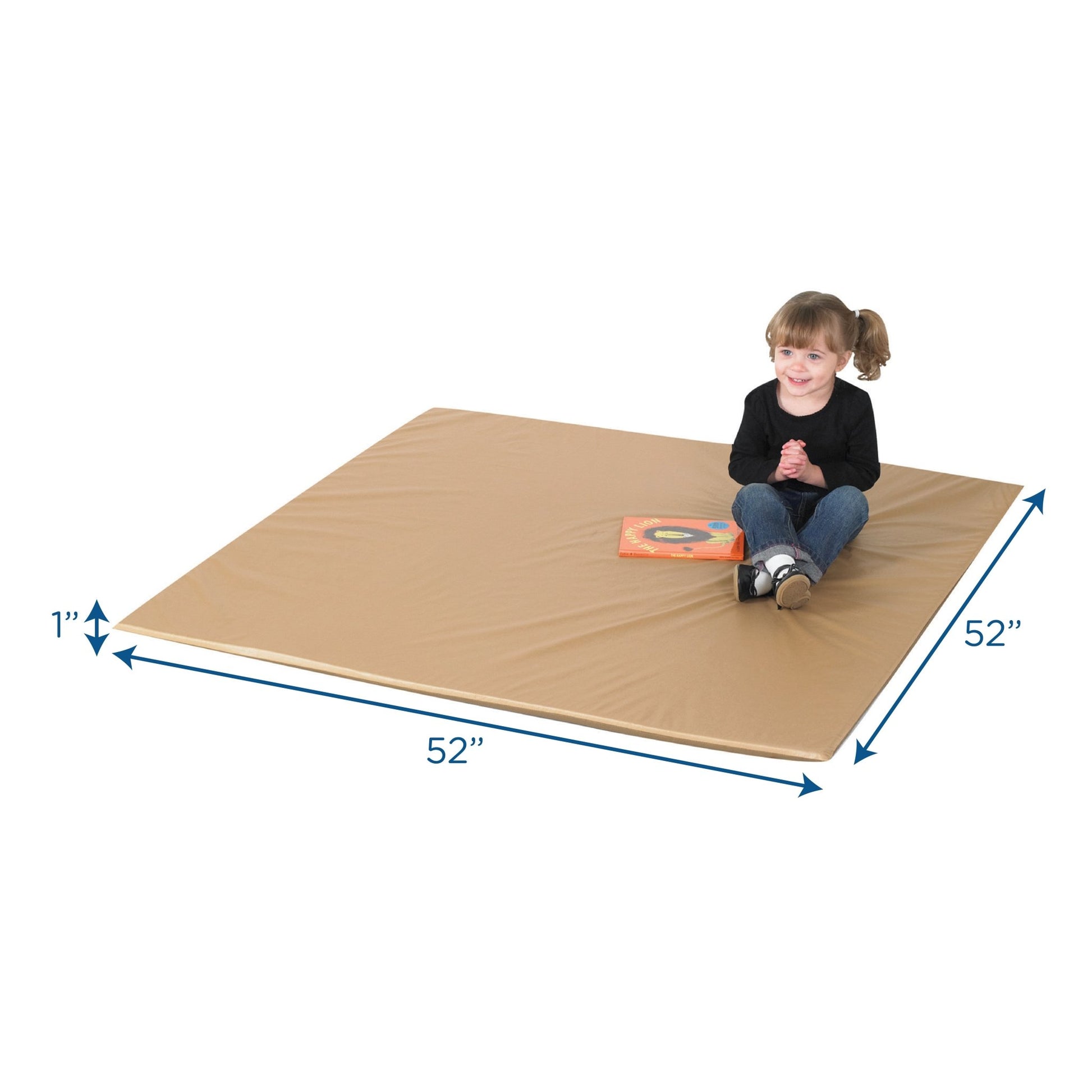 Children's Factory Two Tone Activity Mat - Walnut/Almond (CF705-370) - SchoolOutlet
