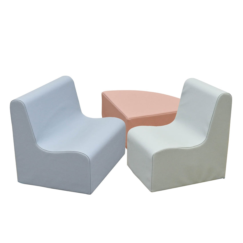 Children's Factory Happy Hangout Medium Contour Seating - Set of 3 (CF705 - Medium Contour Seating ) - SchoolOutlet