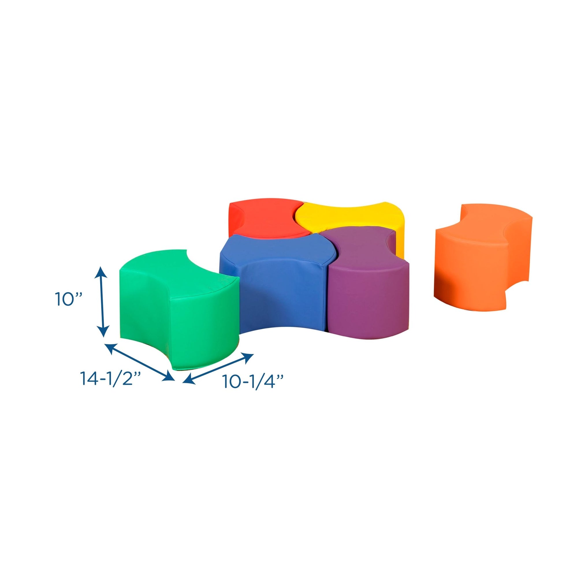 Children's Factory Soft Touch Bowtie Seating - SchoolOutlet