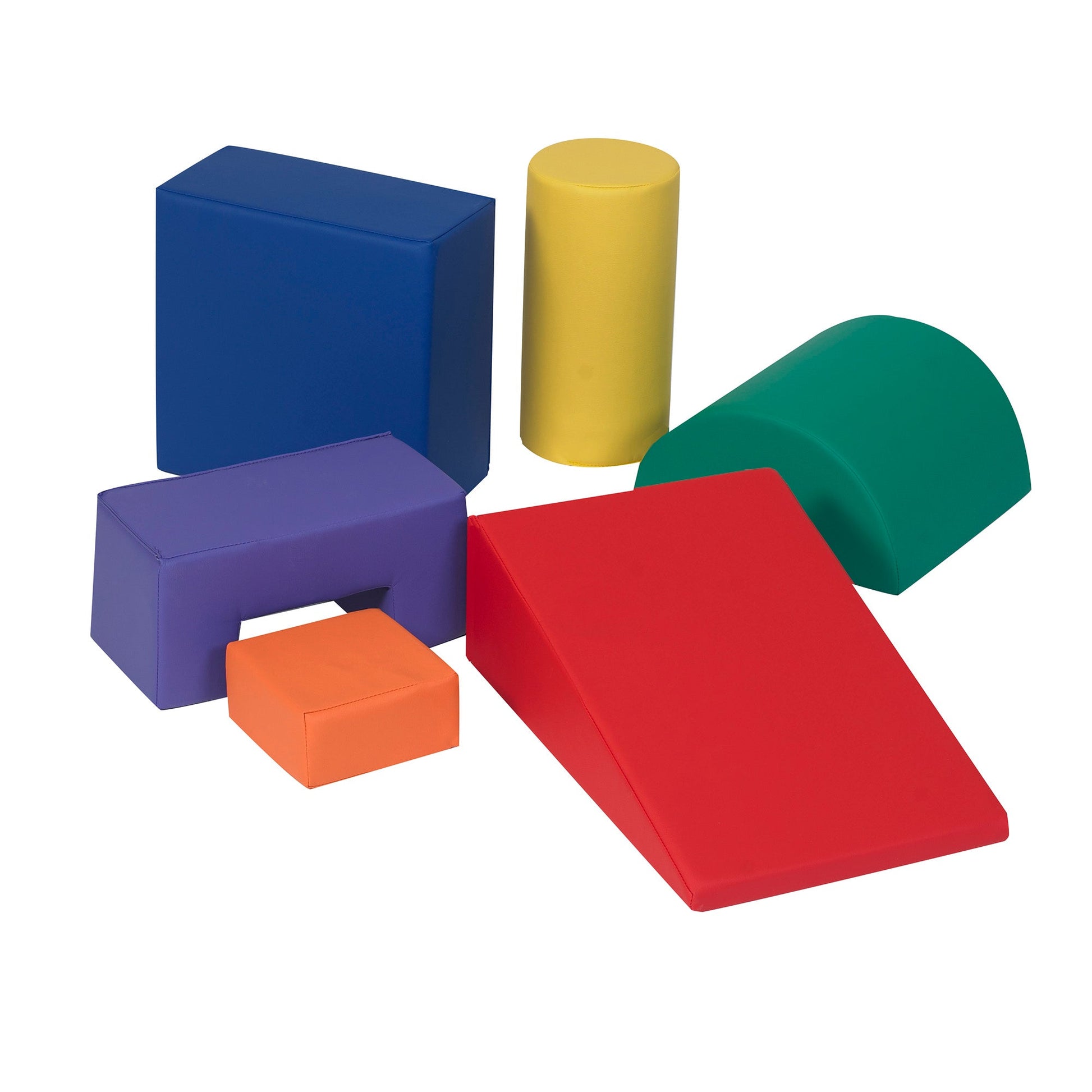 Children's Factory Climb and Play 6 Piece Play Set - Rainbow (CF805-168) - SchoolOutlet