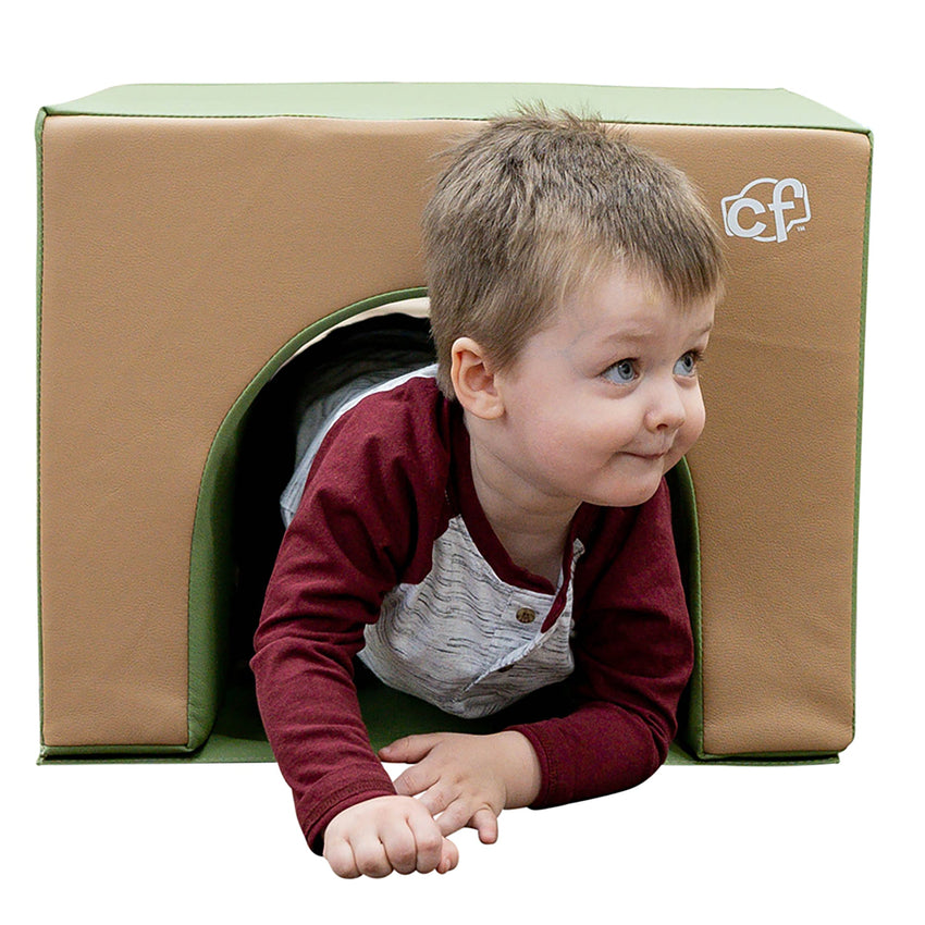 Children's Factory Crawl Through Tunnel - Woodland Colors (CF805 - 181) - SchoolOutlet