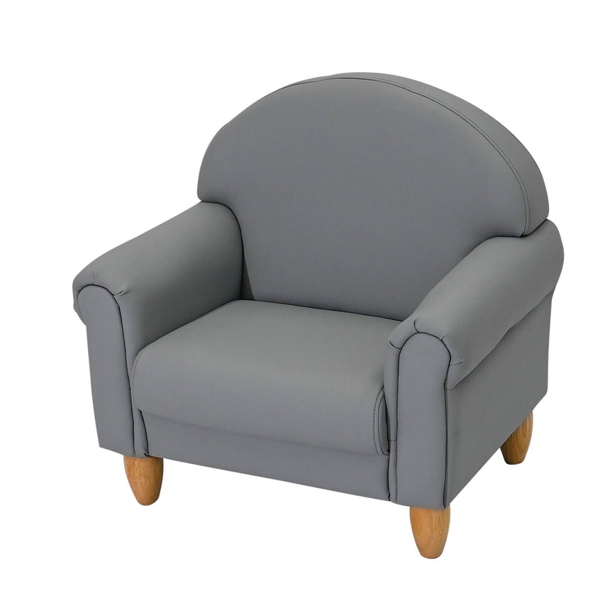 Children's Factory As We Grow Chair with Natural Legs - Walnut (CF805 - 315) - SchoolOutlet