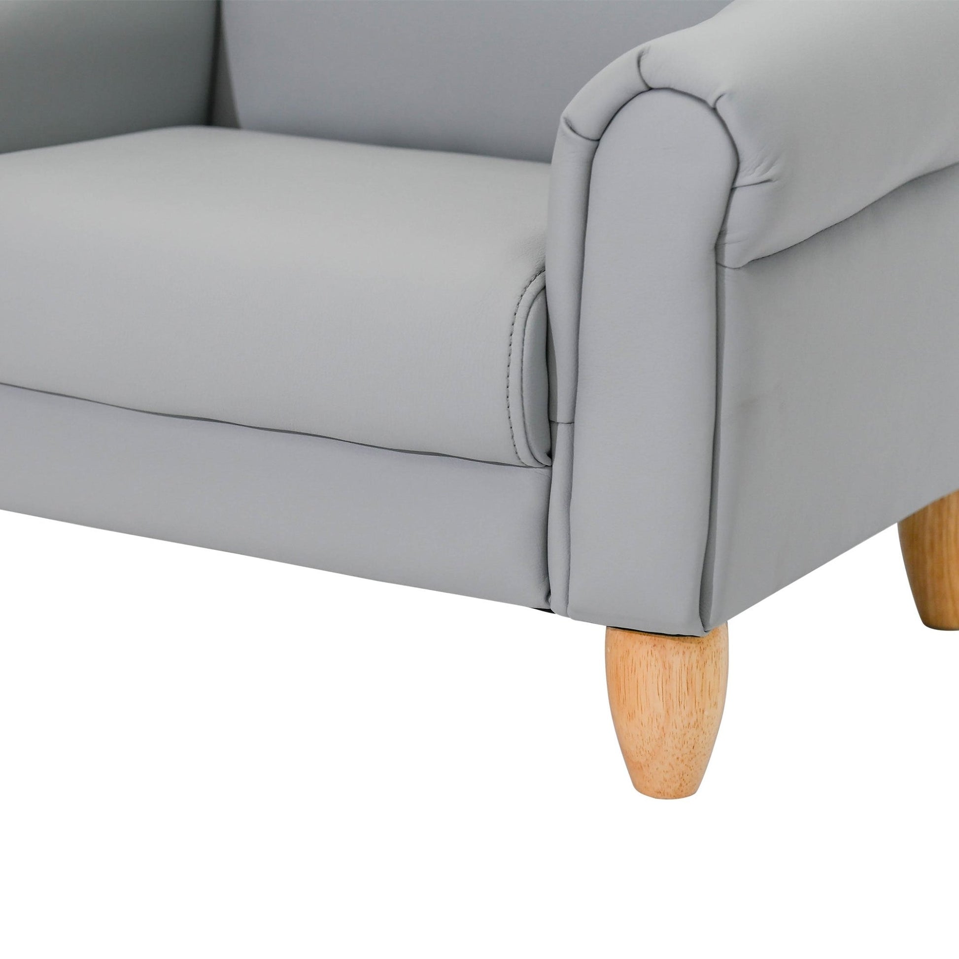 Children's Factory As We Grow Chair with Natural Legs - Walnut (CF805 - 315) - SchoolOutlet