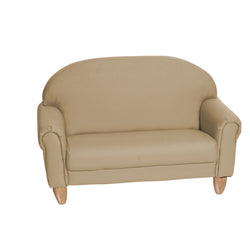 Children's Factory As We Grow Sofa with Natural Legs - Buff (CF805-317)