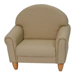 Children's Factory As We Grow Chair with Natural Legs - Buff (CF805 - 318) - SchoolOutlet