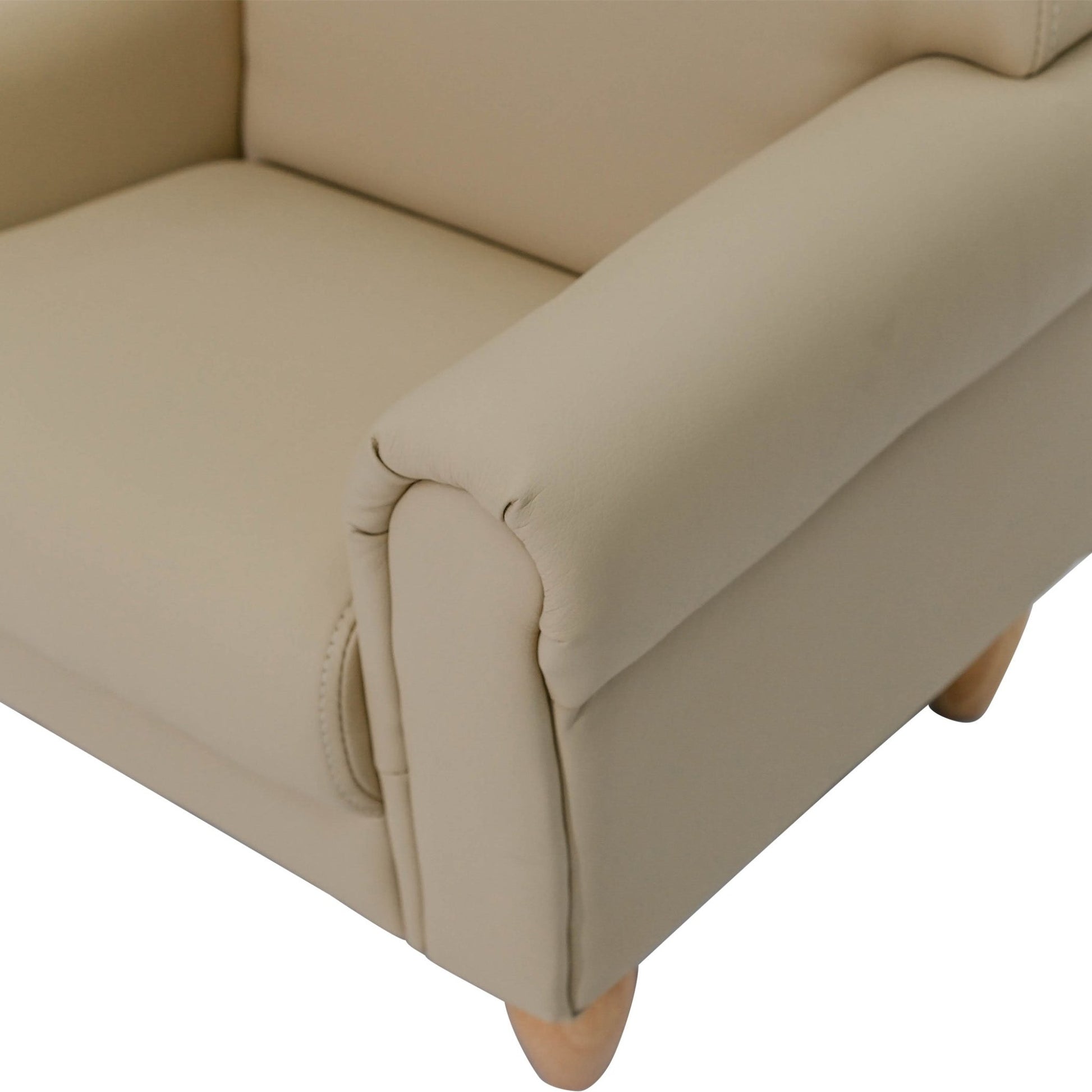 Children's Factory As We Grow Chair with Natural Legs - Buff (CF805 - 318) - SchoolOutlet