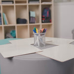 Children's Factory 5 Piece Ottoman Set - Tranquility - SchoolOutlet