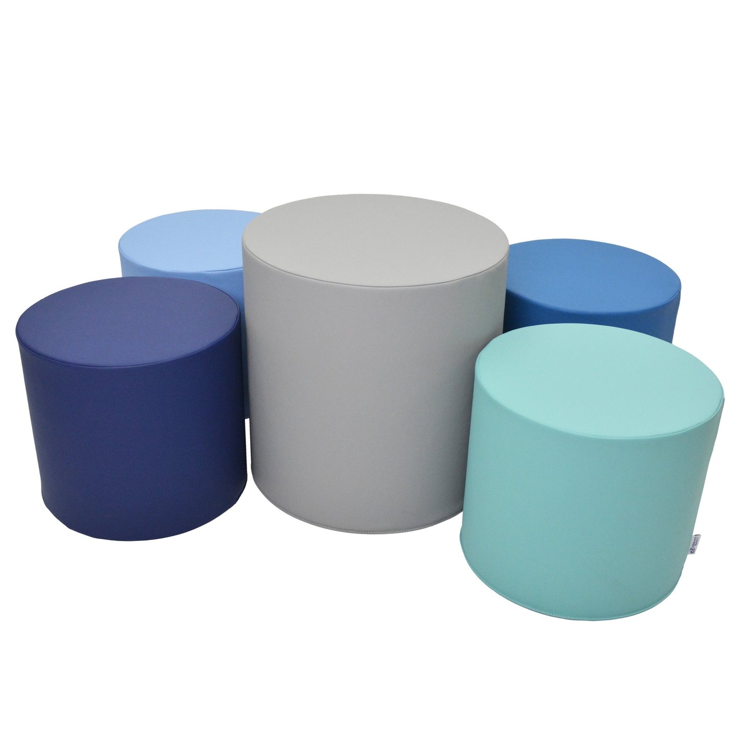 Children's Factory 5 Piece Ottoman Set - Tranquility - SchoolOutlet