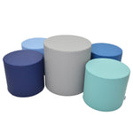Children's Factory 5 Piece Ottoman Set - Tranquility - SchoolOutlet