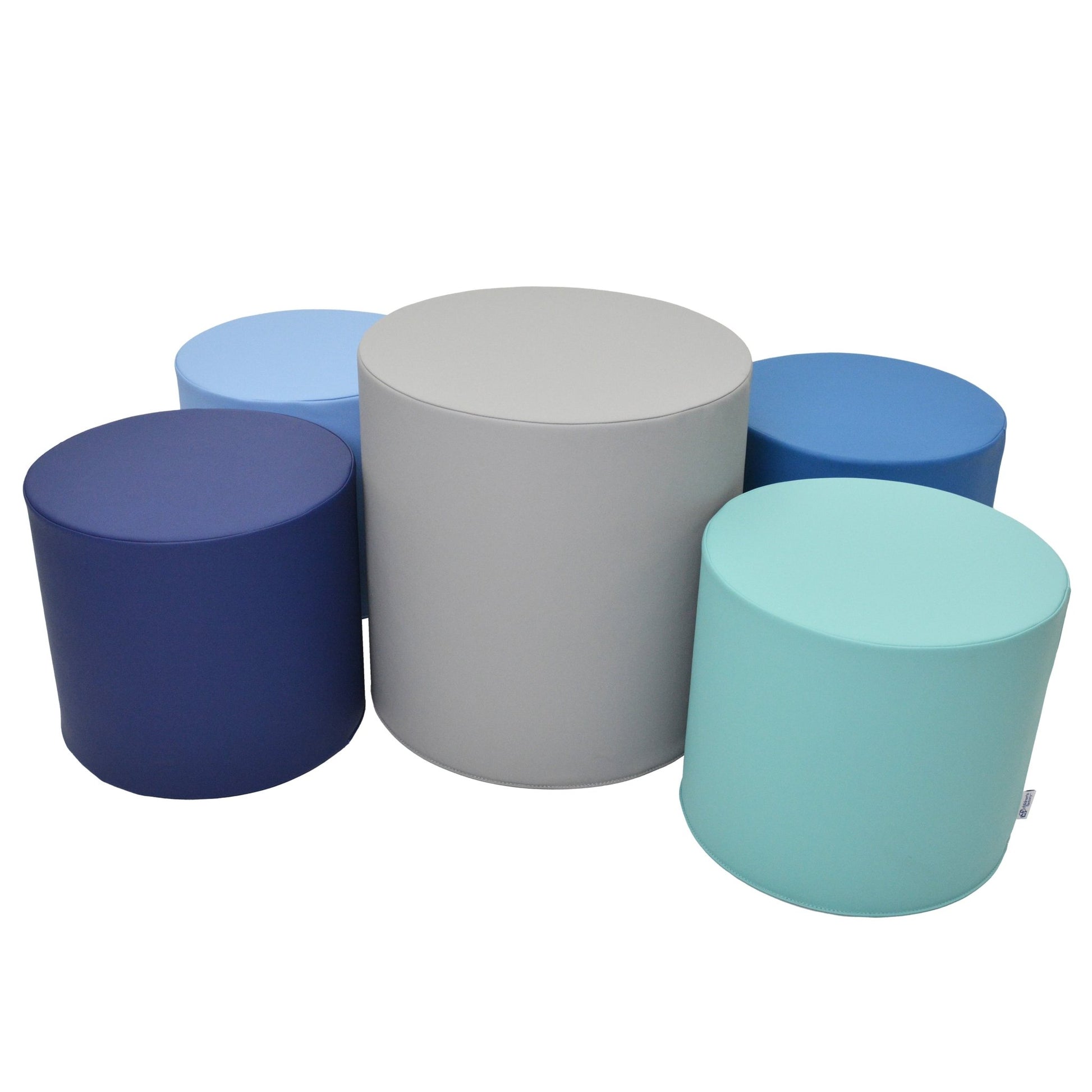 Children's Factory 5 Piece Ottoman Set - Tranquility - SchoolOutlet