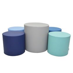 Children's Factory 5 Piece Ottoman Set - Tranquility
