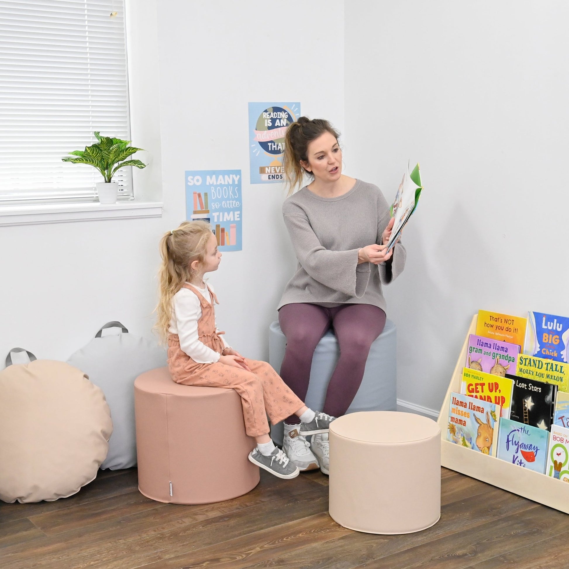 Children's Factory Ottoman Trio (CF805 - 3XX - T) - SchoolOutlet