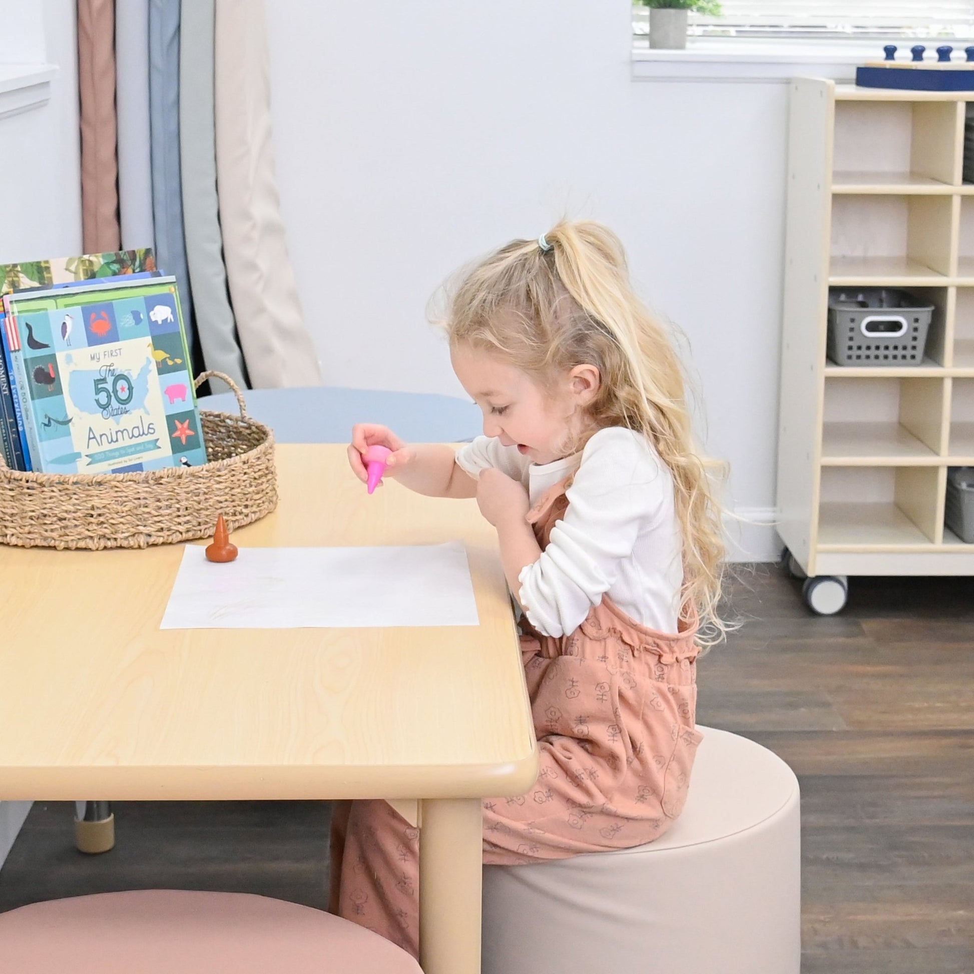 Children's Factory Ottoman Trio (CF805 - 3XX - T) - SchoolOutlet
