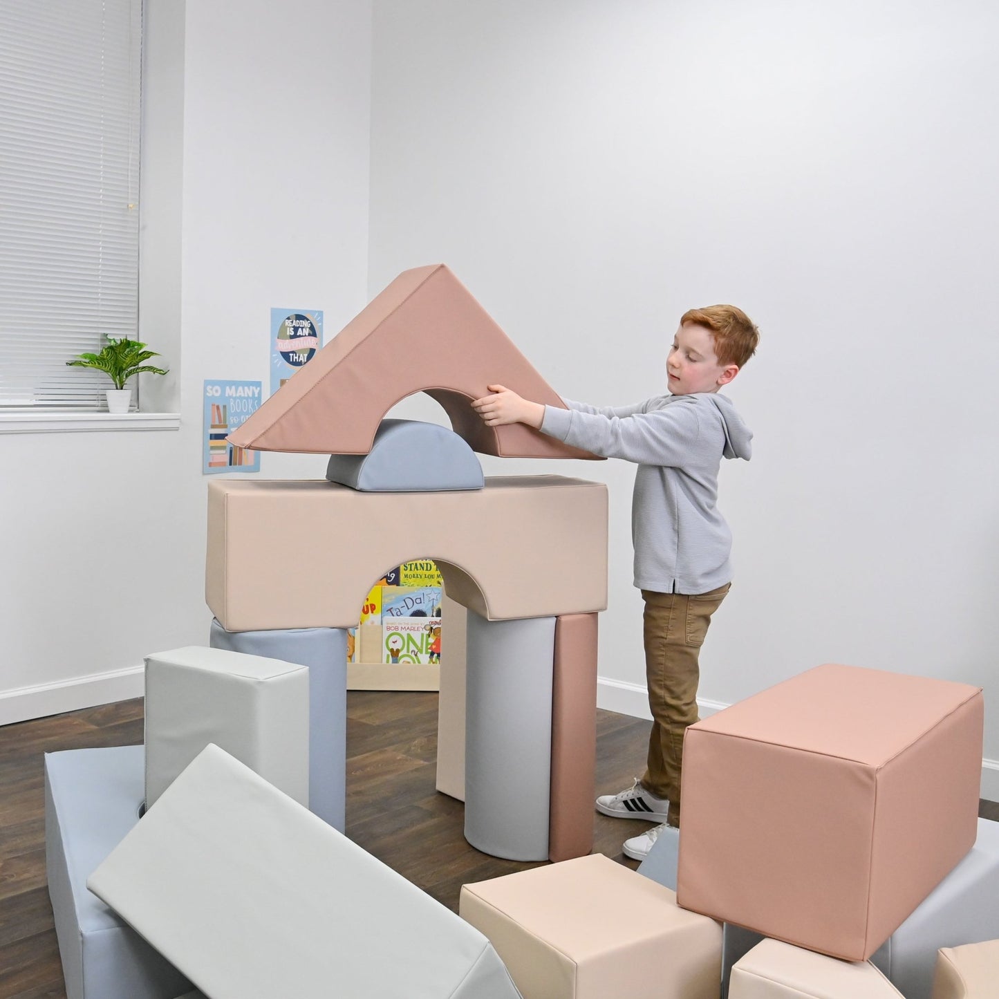 Children's Factory 12" Module Blocks - Set of 21 - Set A (CF805 - 3XX) - SchoolOutlet