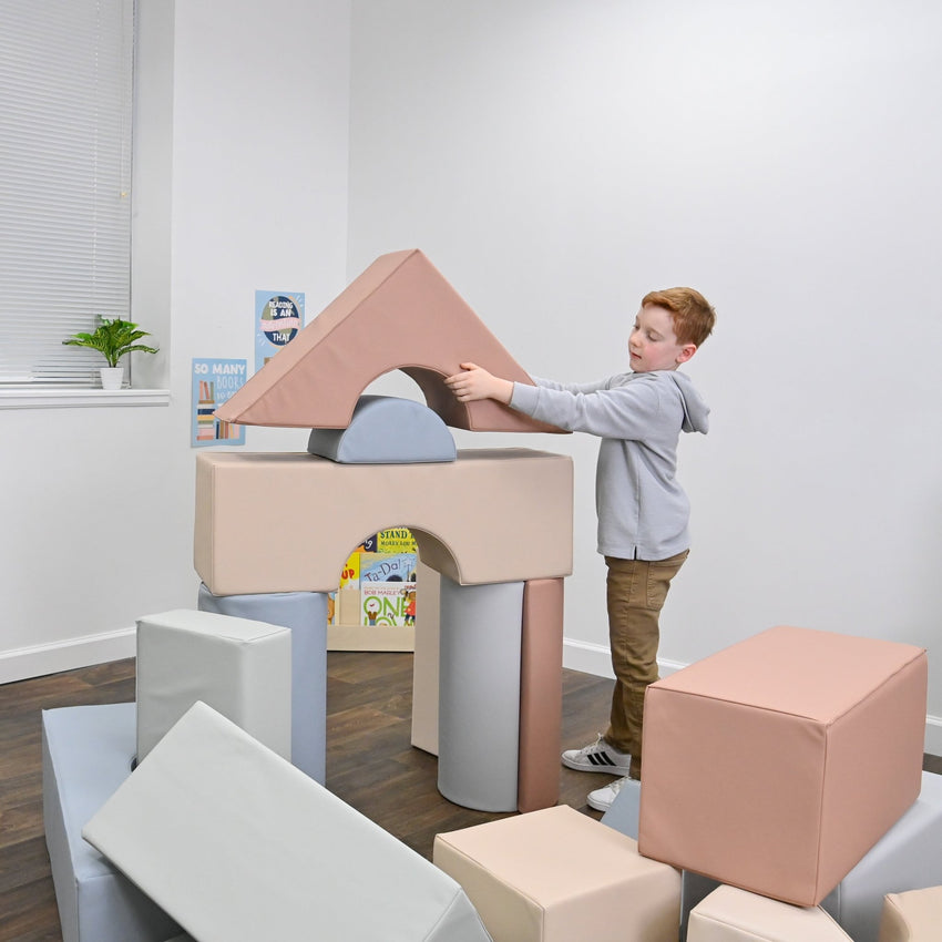 Children's Factory 12" Module Blocks - Set of 21 - Set A (CF805 - 3XX) - SchoolOutlet
