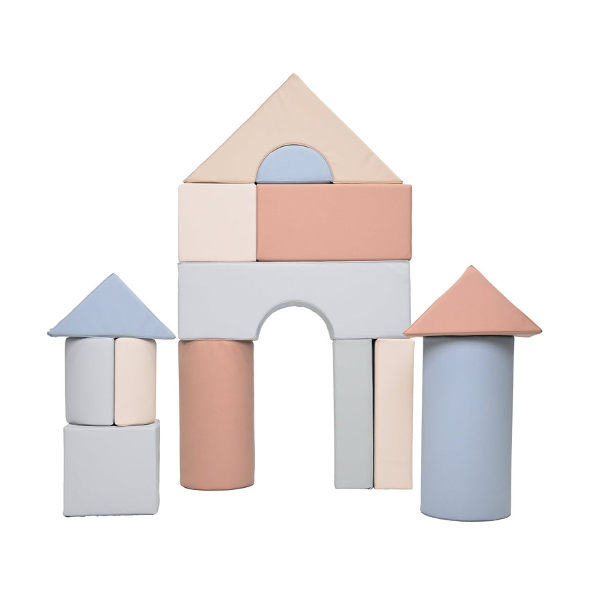 Children's Factory 12" Module Blocks - Set of 14 - Set B (CF805 - 34X) - SchoolOutlet