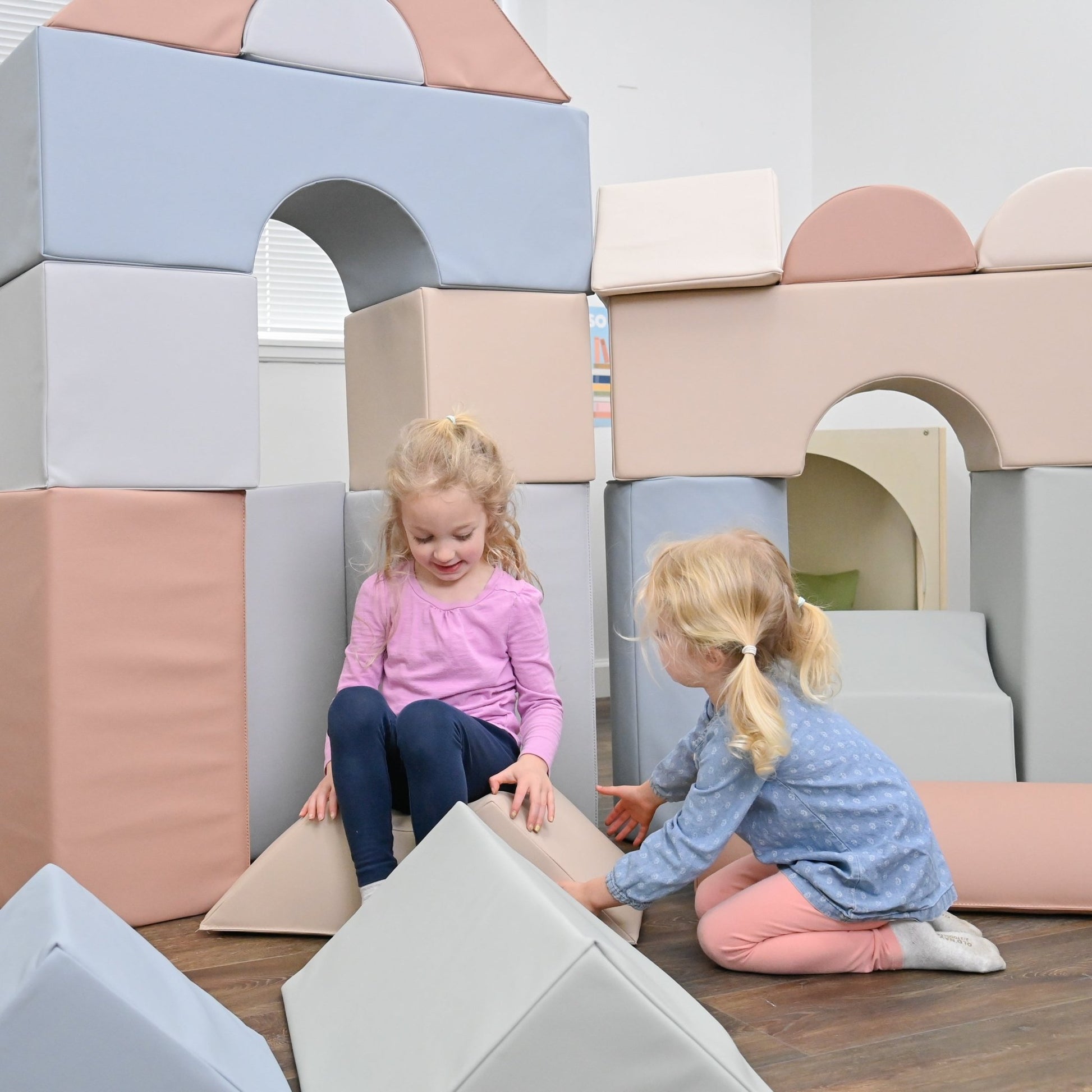Children's Factory 12" Module Blocks - Set of 35 - Set A and B (CF805 - 34X - MB) - SchoolOutlet