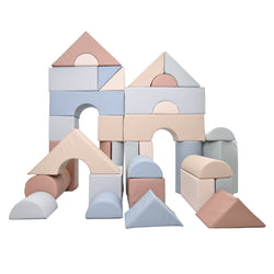Children's Factory 12" Module Blocks - Set of 35 - Set A and B (CF805-34X-MB)