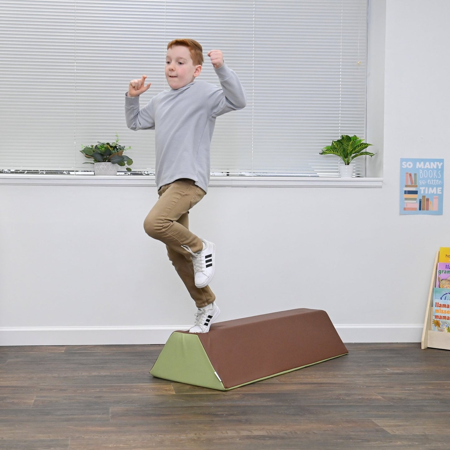 Children's Factory Soft Balance Beam - Woodland (CF805-348) - SchoolOutlet