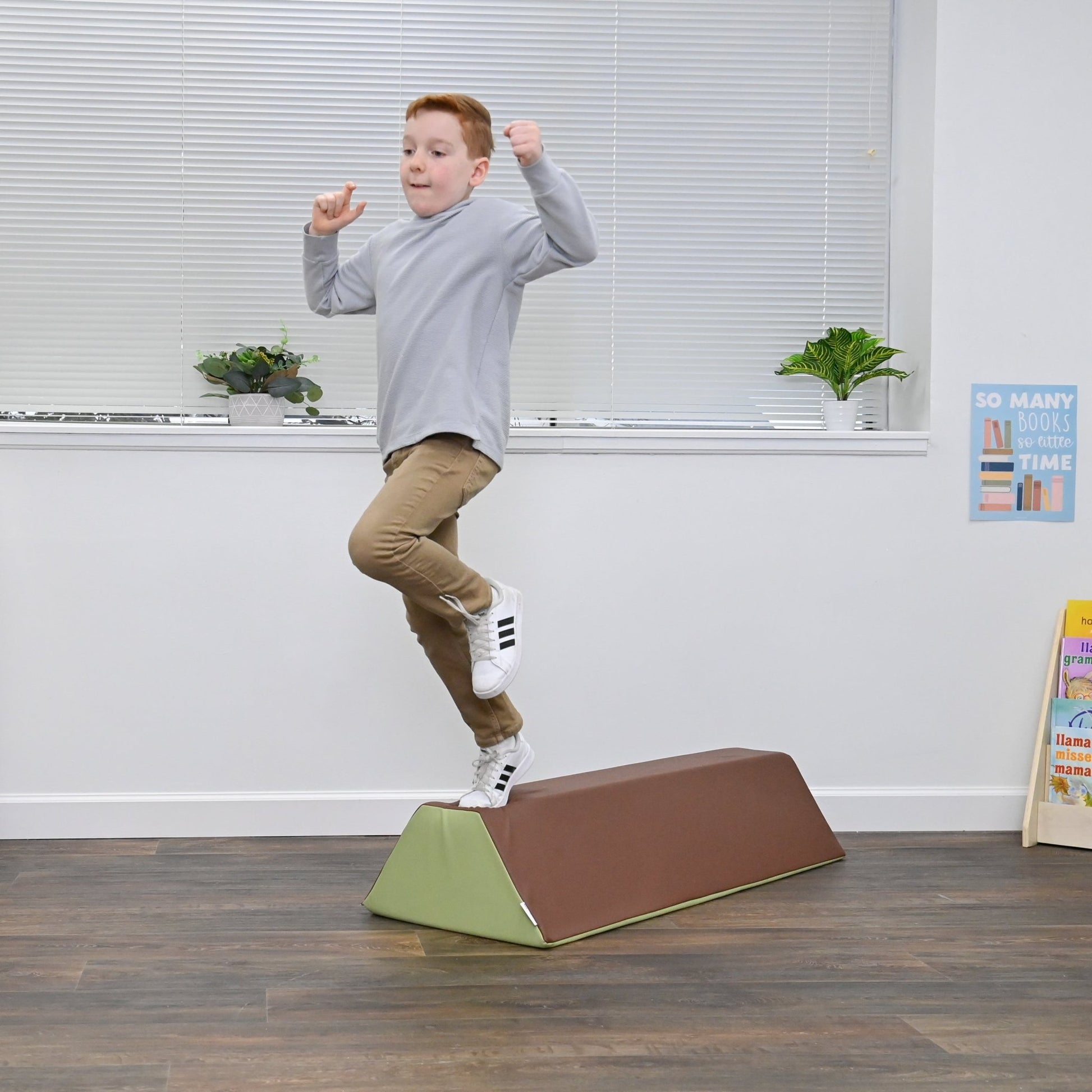 Children's Factory Soft Balance Beam - Woodland (CF805-348) - SchoolOutlet