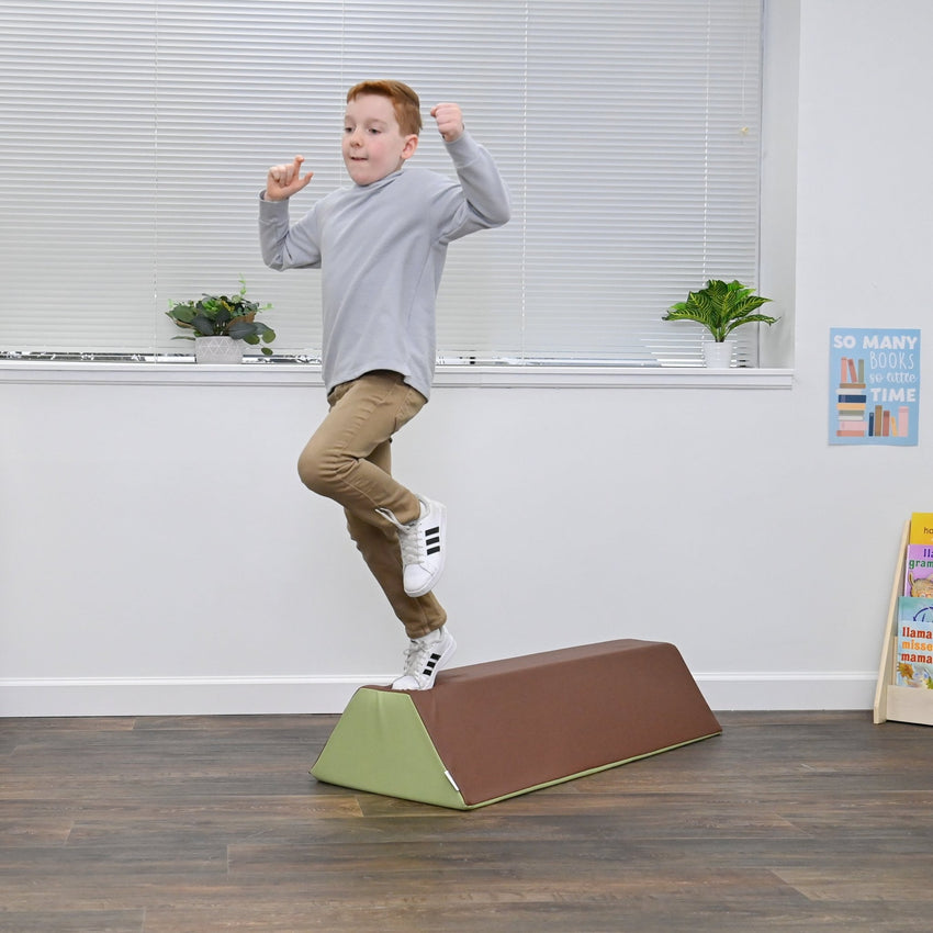 Children's Factory Soft Balance Beam - Woodland (CF805-348) - SchoolOutlet