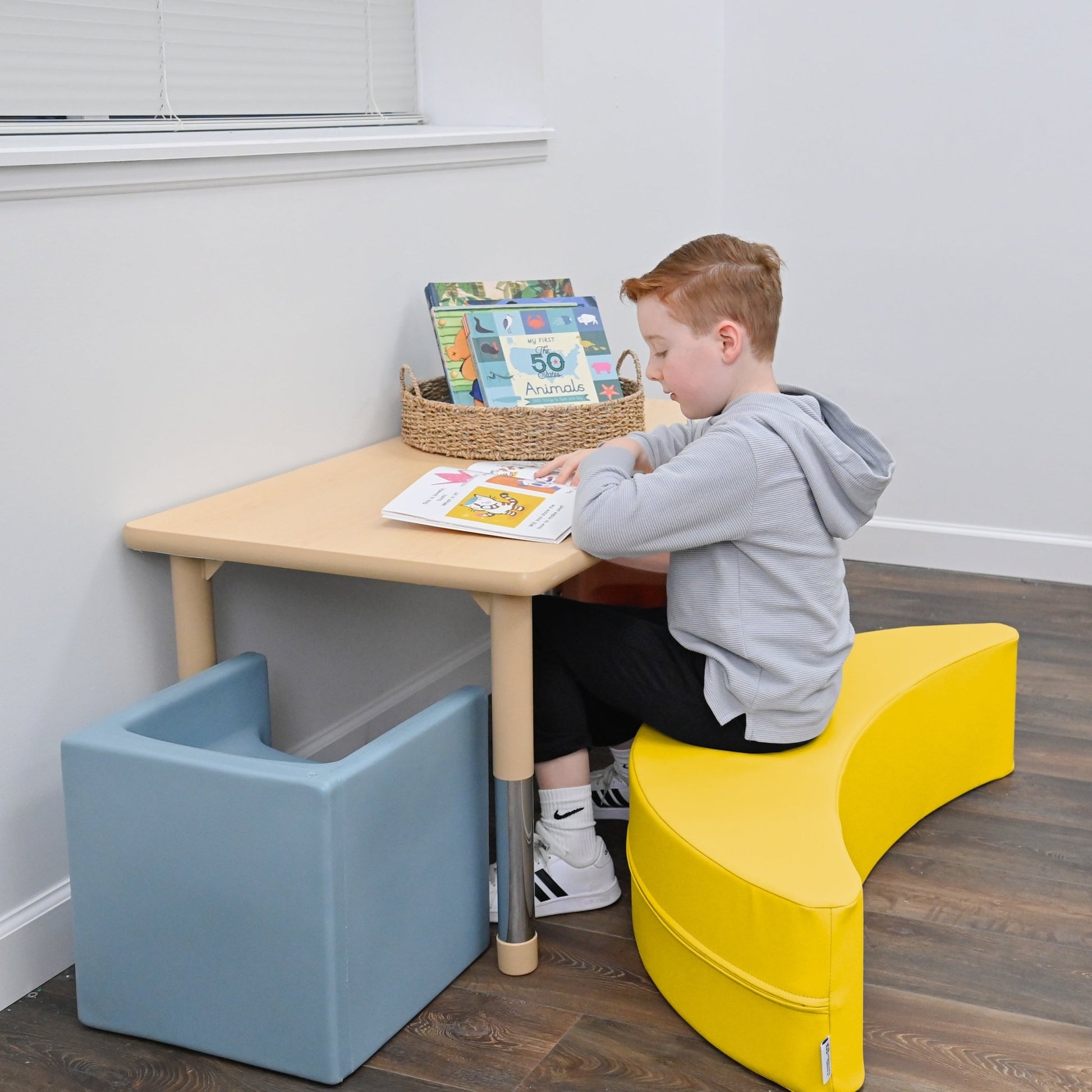 Children's Factory Happy Rocker - Yellow (CF805-352) - SchoolOutlet
