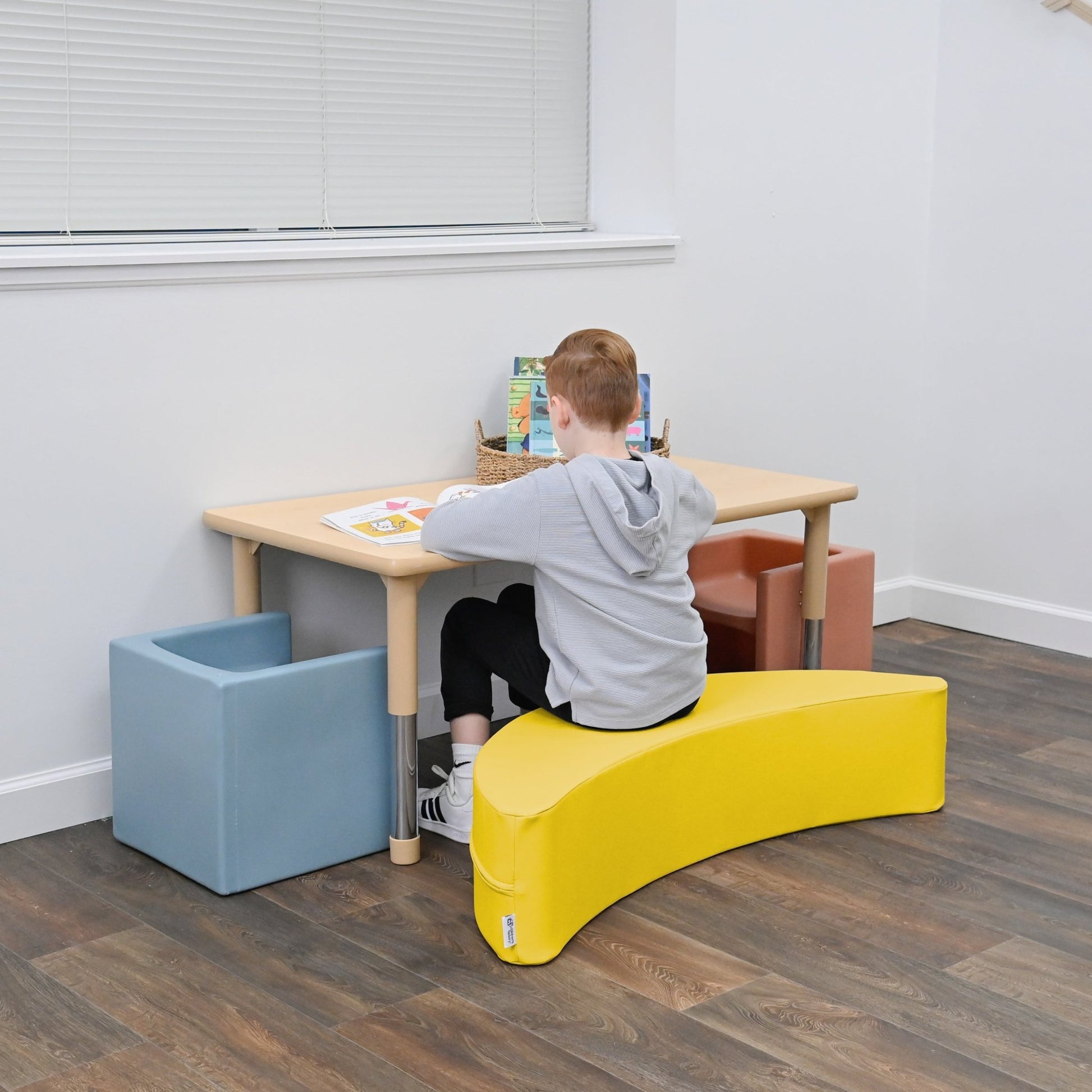 Children's Factory Happy Rocker - Yellow (CF805-352) - SchoolOutlet