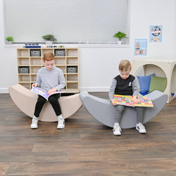 Children's Factory Happy Rocker - Gray (CF805-353)