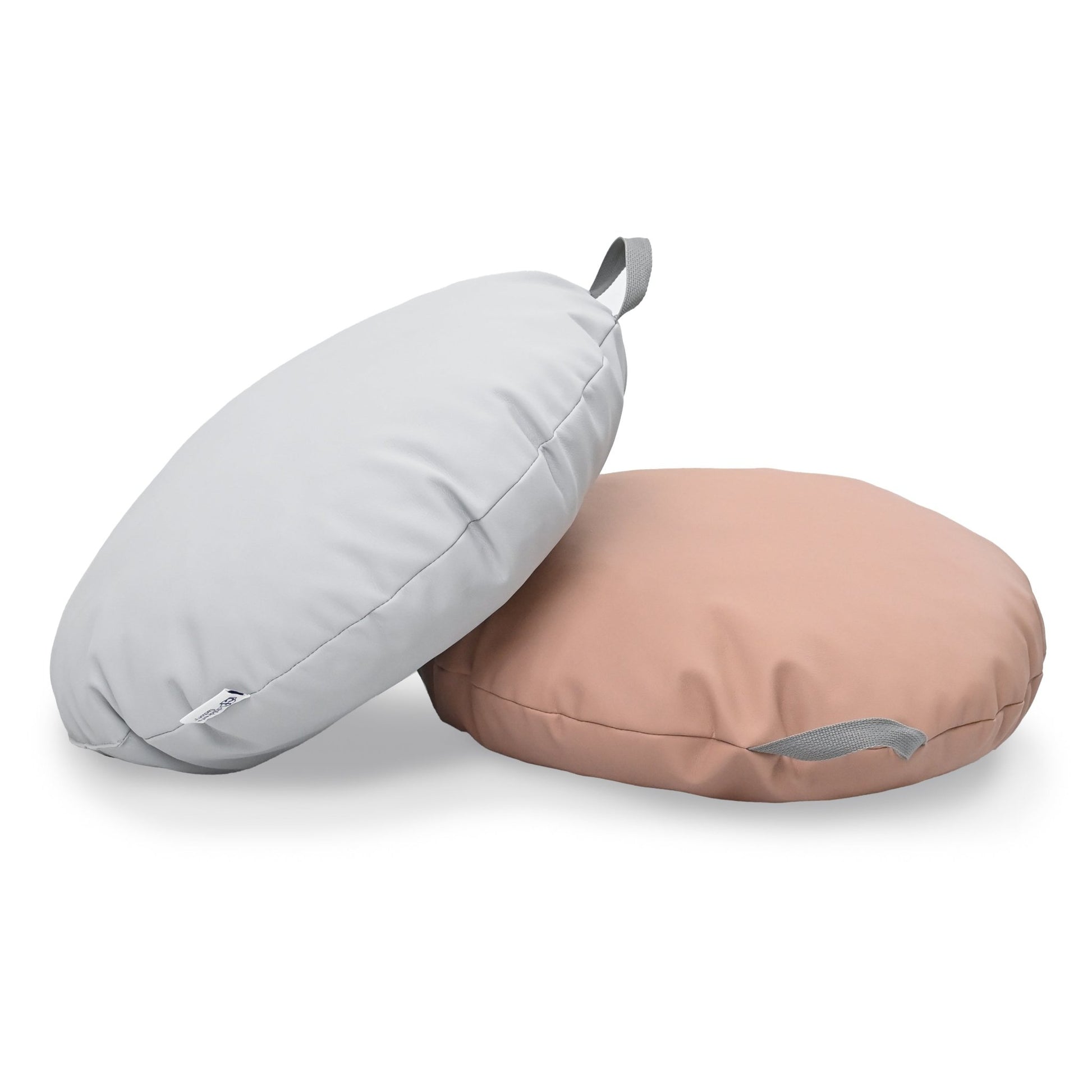 Children's Factory 18" Mini Round Pouf with Handle - Set of 2 - SchoolOutlet