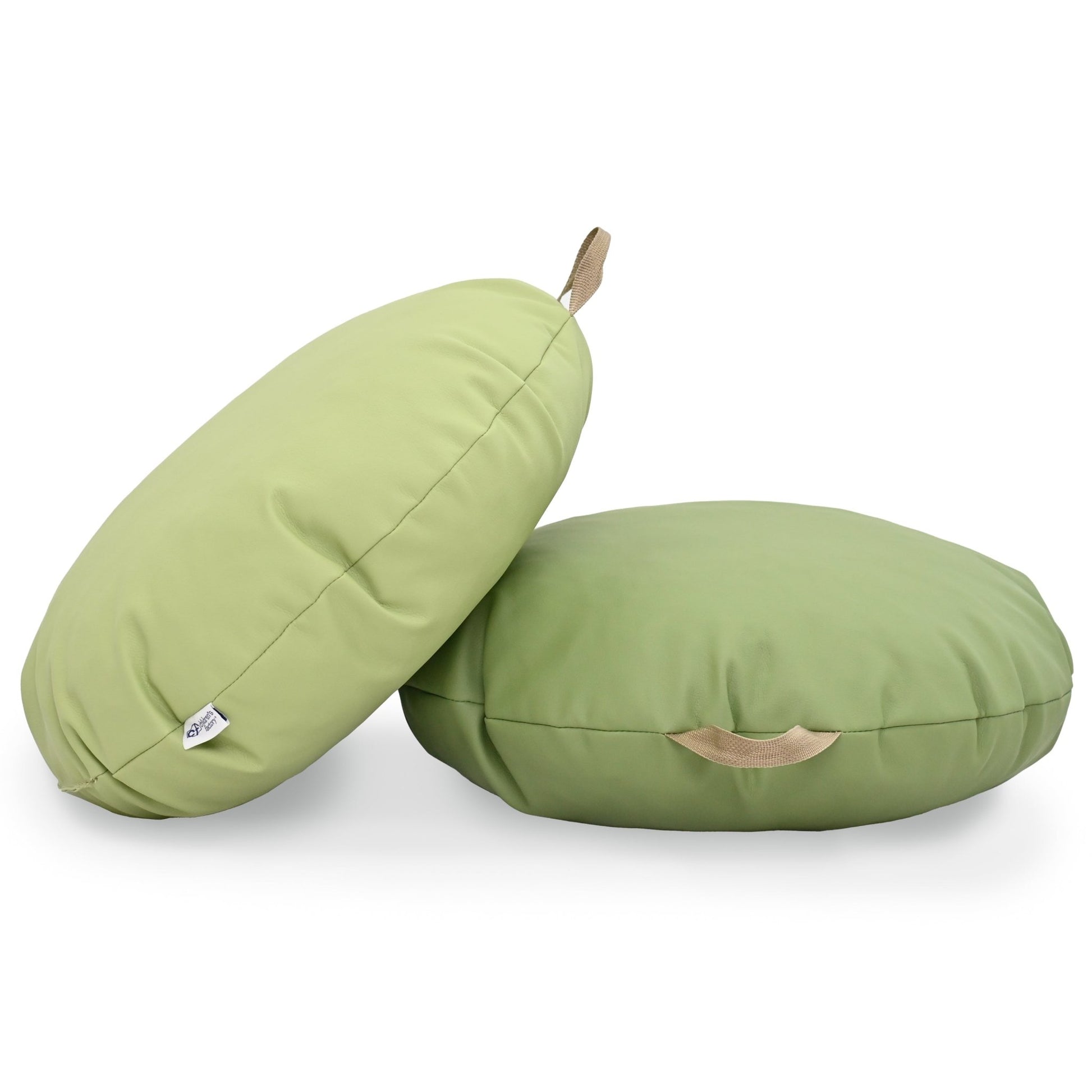 Children's Factory 18" Mini Round Pouf with Handle - Set of 2 - SchoolOutlet