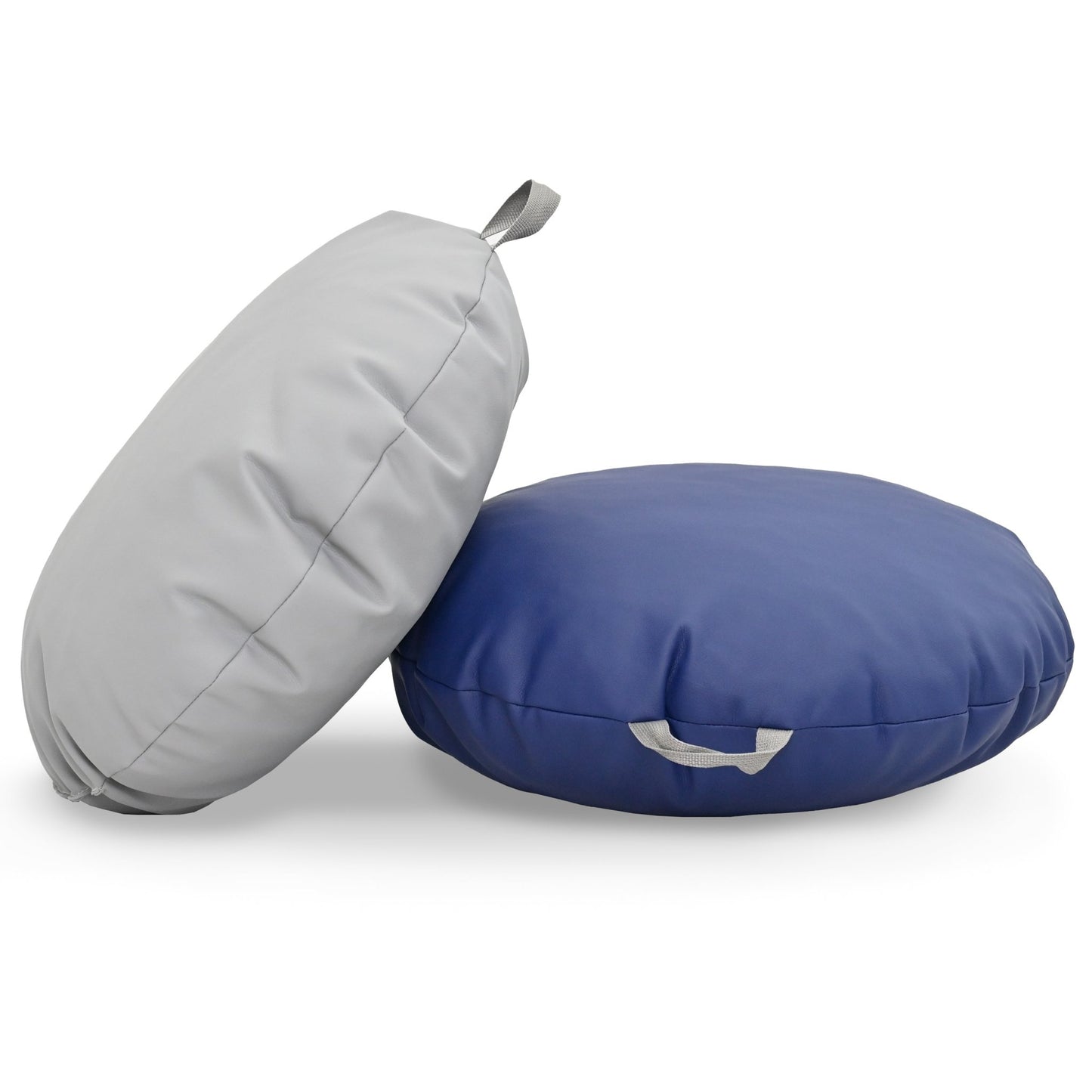 Children's Factory 18" Mini Round Pouf with Handle - Set of 2 - SchoolOutlet