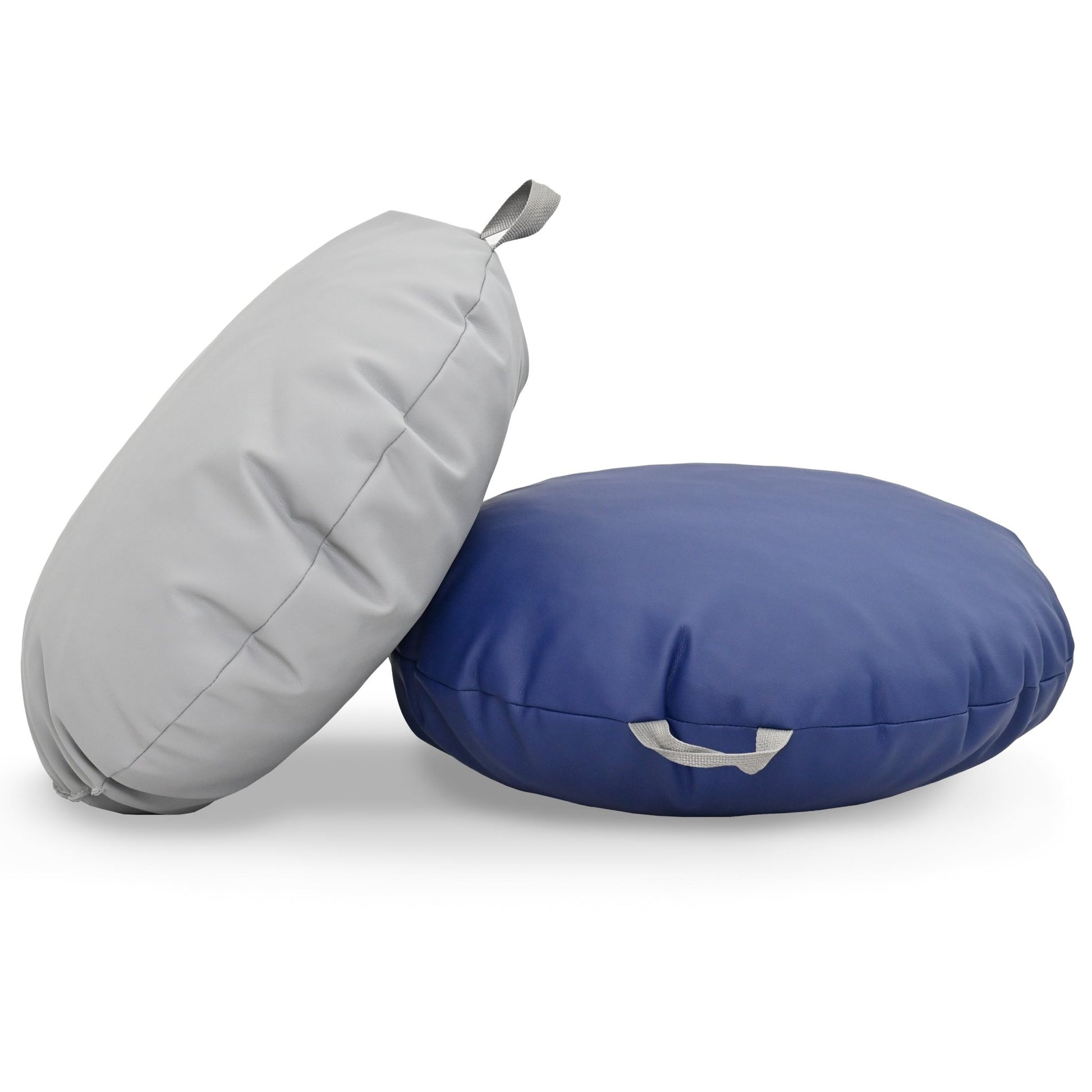 Children's Factory 18" Mini Round Pouf with Handle - Set of 2 - SchoolOutlet