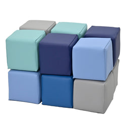 Children's Factory Toddler Baby Blocks - Set of 12 - Tranquility (CF805-380)