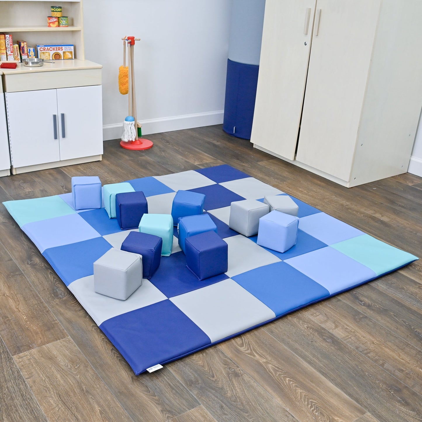 Children's Factory Toddler Baby Blocks - Set of 12 - Tranquility (CF805 - 380) - SchoolOutlet