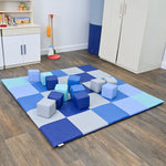 Children's Factory Toddler Baby Blocks - Set of 12 - Tranquility (CF805 - 380) - SchoolOutlet
