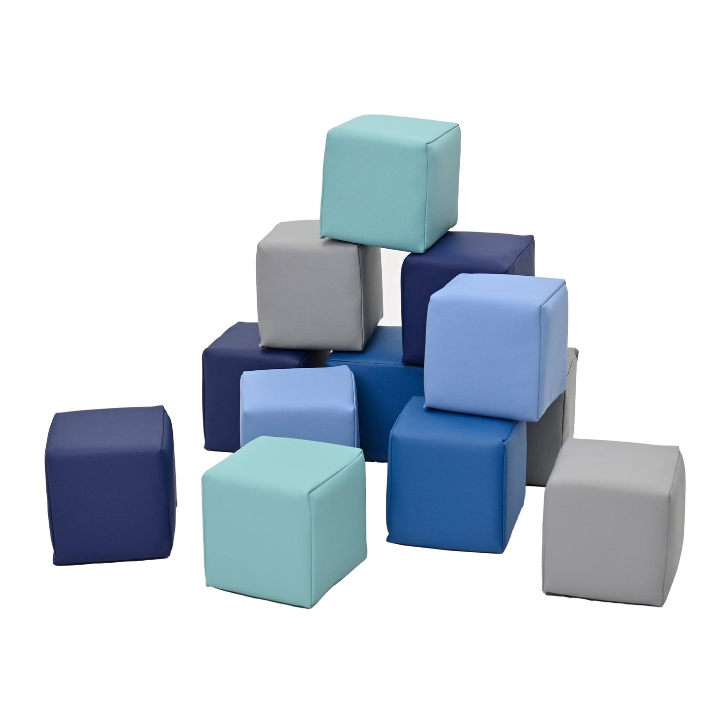 Children's Factory Toddler Baby Blocks - Set of 12 - Tranquility (CF805 - 380) - SchoolOutlet