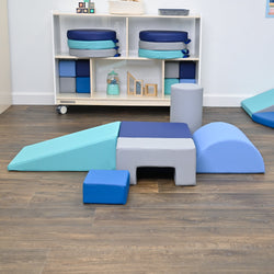 Children's Factory Climb and Play 6 Piece Set - Tranquility (CF805-381)