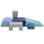Children's Factory Climb and Play 6 Piece Set - Tranquility (CF805 - 381) - SchoolOutlet