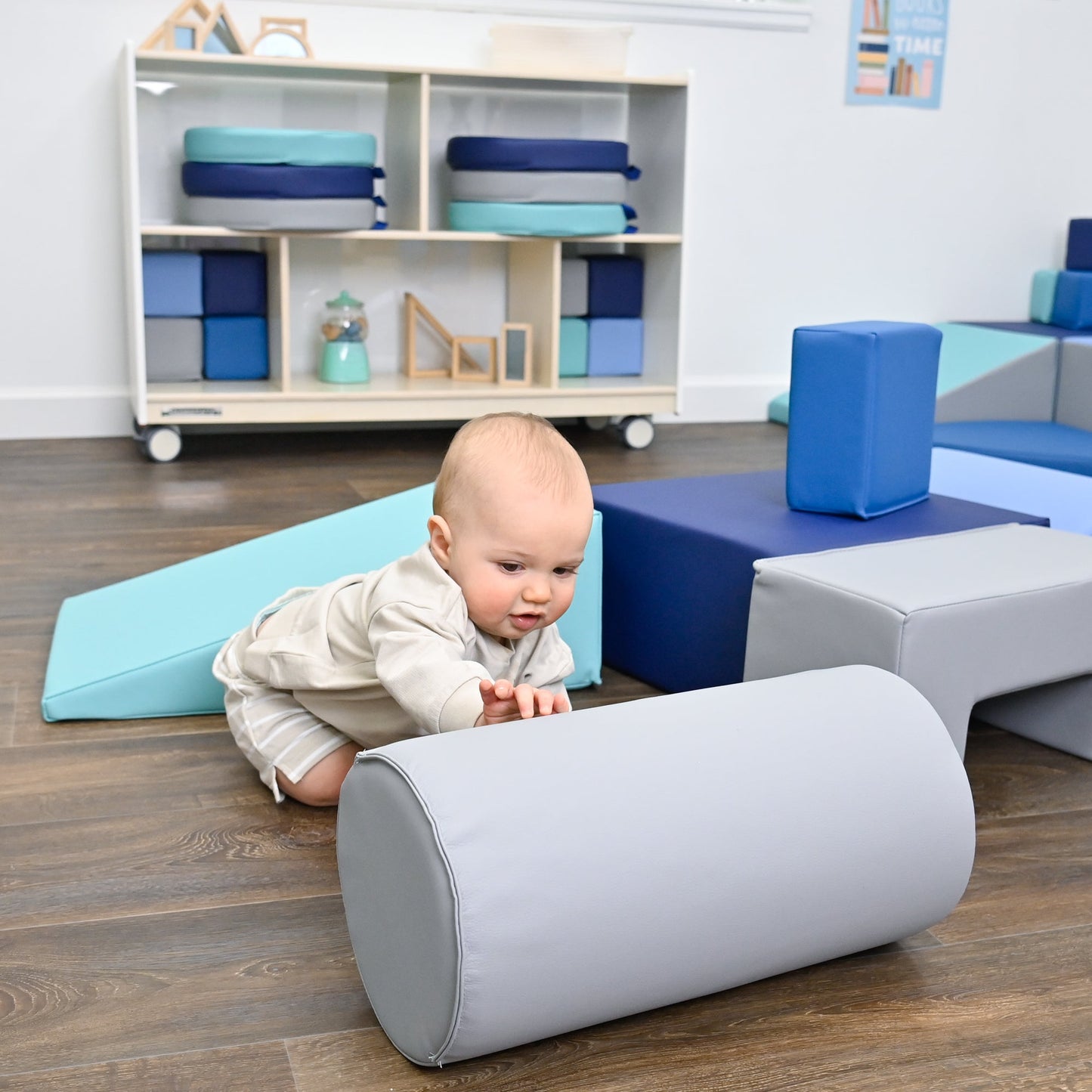Children's Factory Climb and Play 6 Piece Set - Tranquility (CF805 - 381) - SchoolOutlet