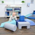 Children's Factory Climb and Play 6 Piece Set - Tranquility (CF805 - 381) - SchoolOutlet