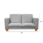 Children's Factory As We Grow Modern Chair and Sofa Set - Distressed Gray (CF805 - 418) - SchoolOutlet