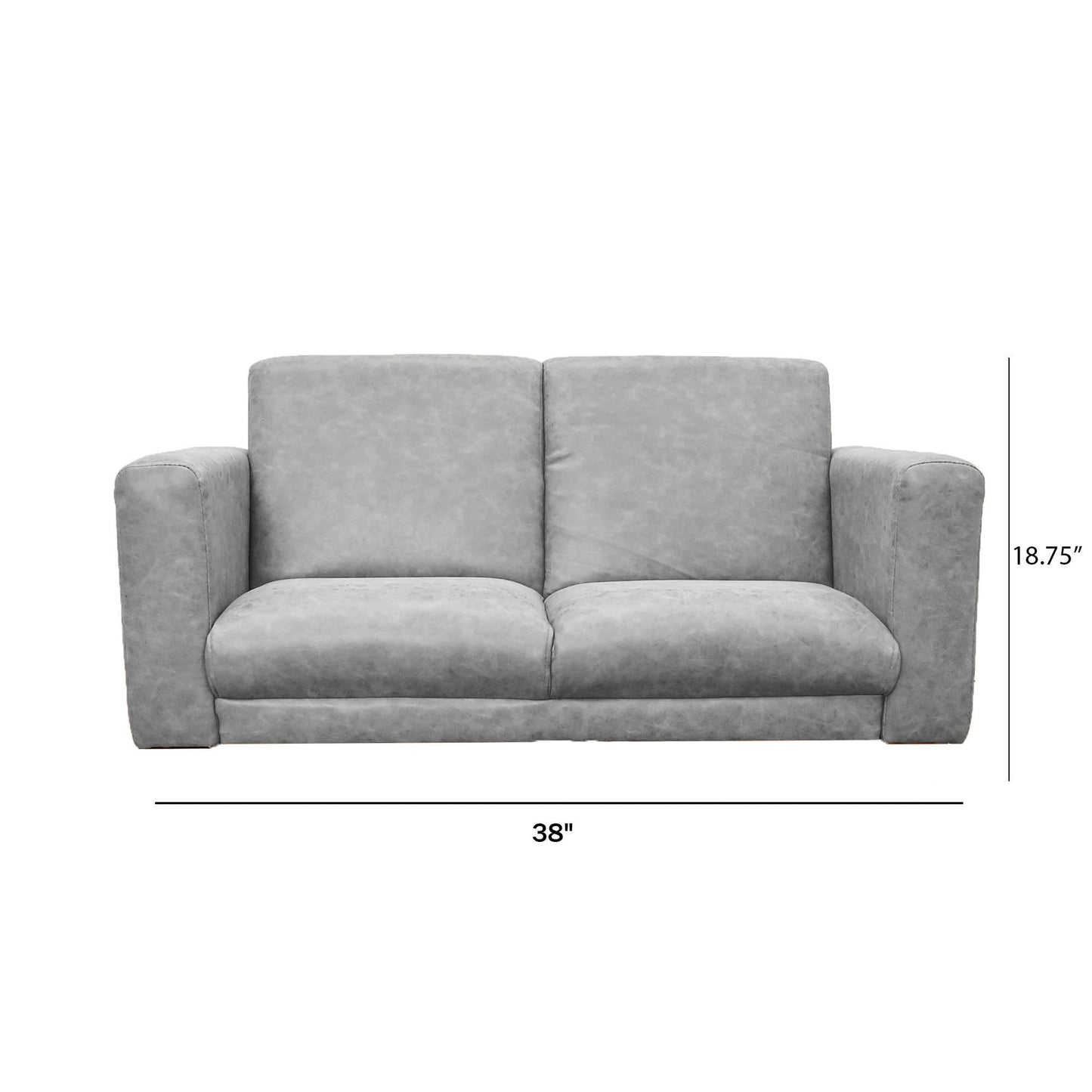 Children's Factory As We Grow Modern Chair and Sofa Set - Distressed Gray (CF805 - 418) - SchoolOutlet
